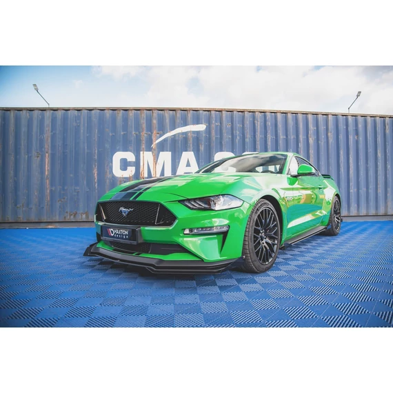 Street Pro Első Splitter V.1 + Flaps Ford Mustang GT Mk6 Facelift
