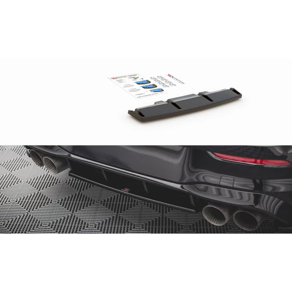 Központi Hátsó Splitter for Volkswagen Golf R Mk8