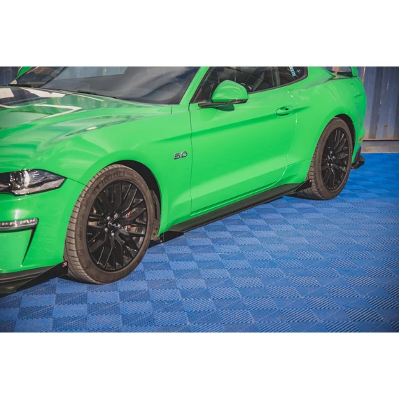 Street Pro Oldalsó szoknyák Diffúzorok V.1 + Flaps Ford Mustang GT Mk6 Facelift