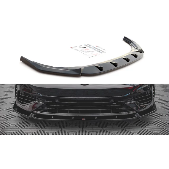 Első Splitter V.2 Volkswagen Golf R Mk8