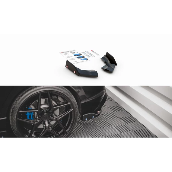 Hátsó Oldalsó Splitter V.2 + Flaps Volkswagen Golf R Mk8