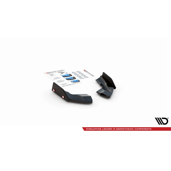 Hátsó Oldalsó Splitter V.2 + Flaps Volkswagen Golf R Mk8