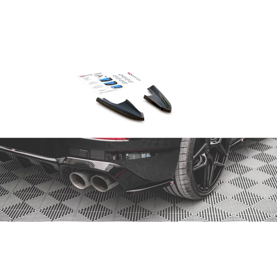 Hátsó Oldalsó Splitter V.3 for Volkswagen Golf R Mk8