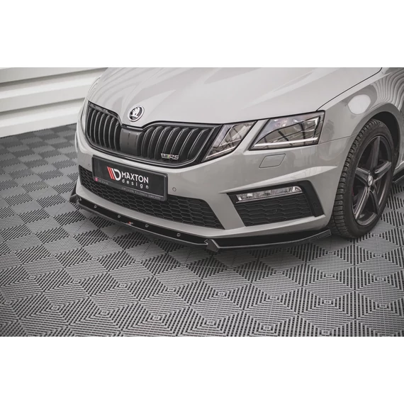Első Splitter V.2 Skoda Octavia RS Mk3 Facelift