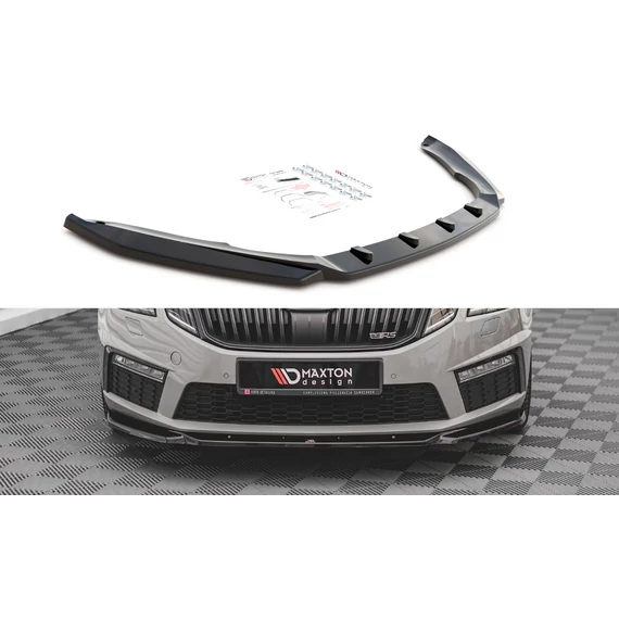Első Splitter V.3 Skoda Octavia RS Mk3 Facelift