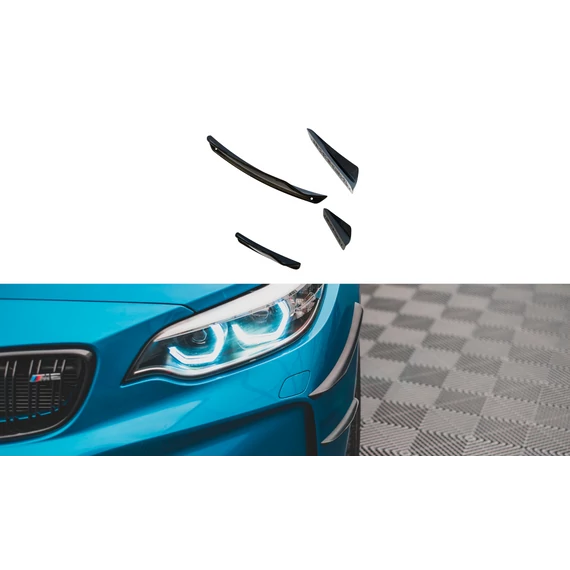 Front Bumper Wings (Canards) BMW M2 F87