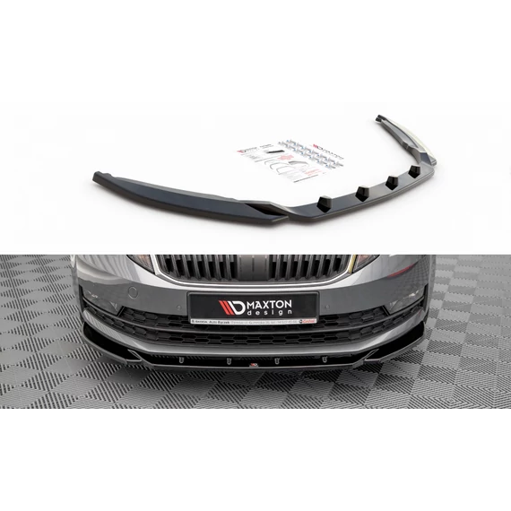 Első Splitter V.2 Skoda Octavia Mk3 Facelift