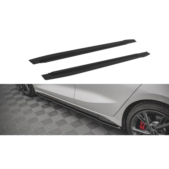 Street Pro Oldalsó szoknyák Diffúzorok Audi S3 / A3 S-Line 8Y