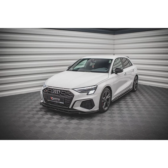 Első Splitter V.4 Audi S3 / A3 S-Line 8Y