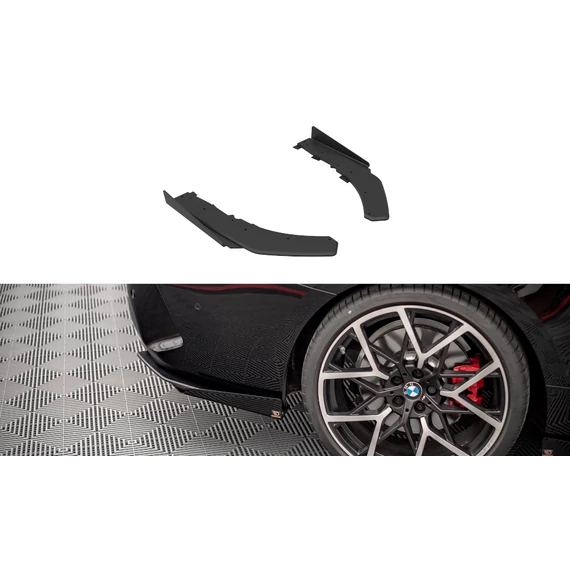 Street Pro Hátsó Oldalsó Splitter + Flaps BMW 4 M-Pack G22