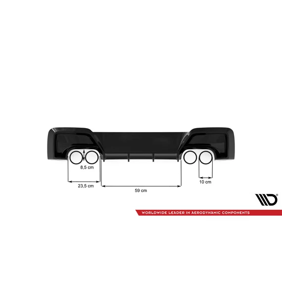 Hátsó Diffúzorok V.2  BMW M135i F20