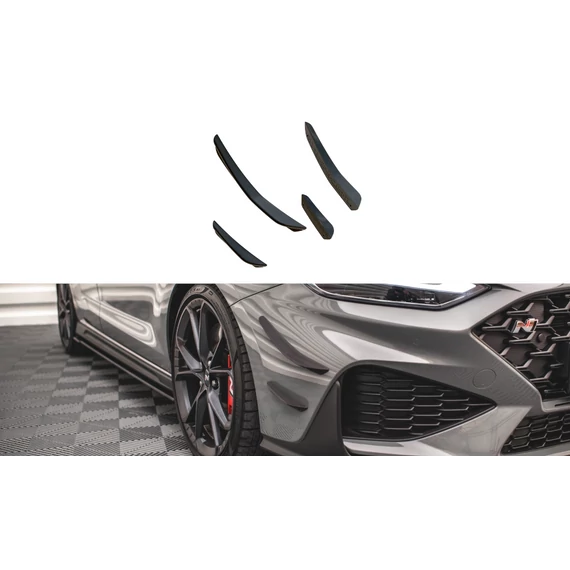 Front Bumper Wings (Canards) Hyundai I30 N Hatchback/Fastback Mk3 Facelift