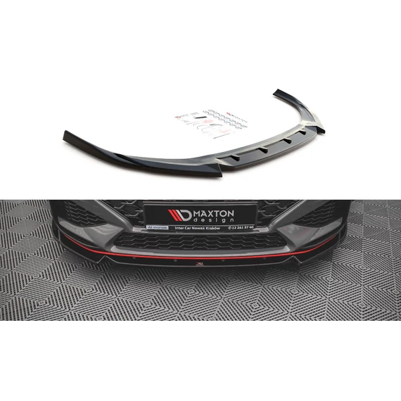 Első Splitter V.2 Hyundai I30 N Hatchback/Fastback Mk3 Facelift