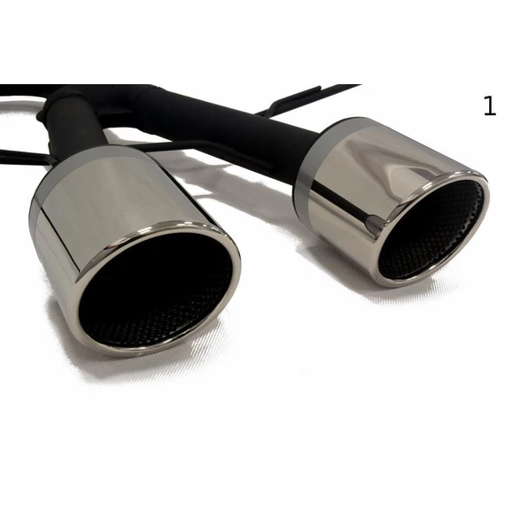SPORTS EXHAUST TIPS VOLKSWAGEN GOLF 5, GOLF 6 AND SCIROCCO