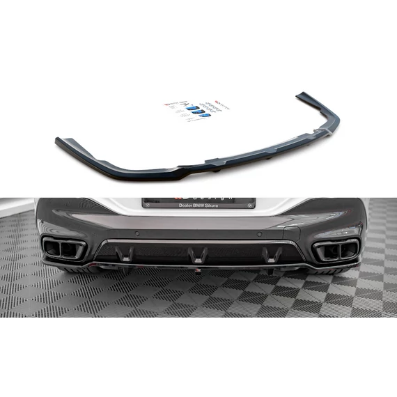 Központi Hátsó Splitter (with vertical bars) V.1 BMW X6 M-Pack G06