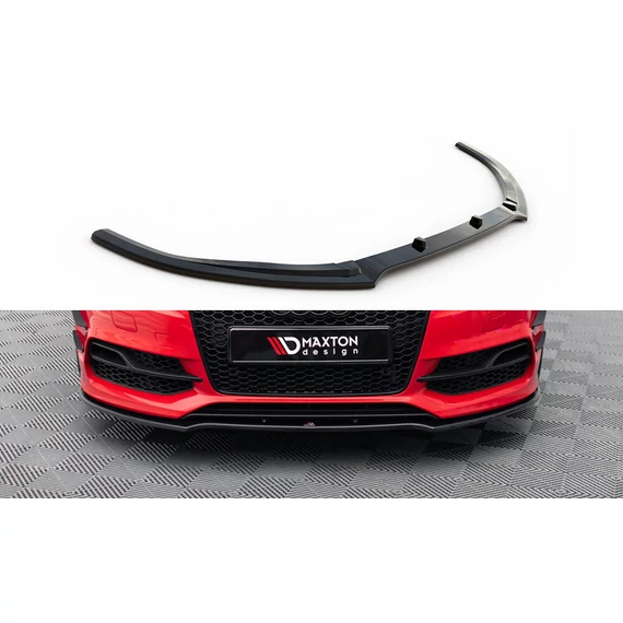 Első Splitter V.2 Audi S3 / A3 S-Line 8V Sedan / Cabrio