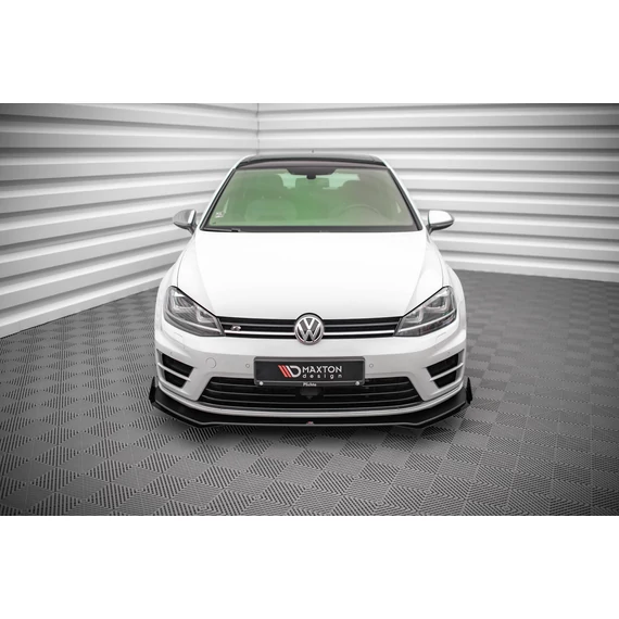 Street Pro Első Splitter V.1 + Flaps Volkswagen Golf R Mk7