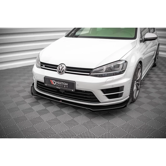 Street Pro Első Splitter V.1 + Flaps Volkswagen Golf R Mk7