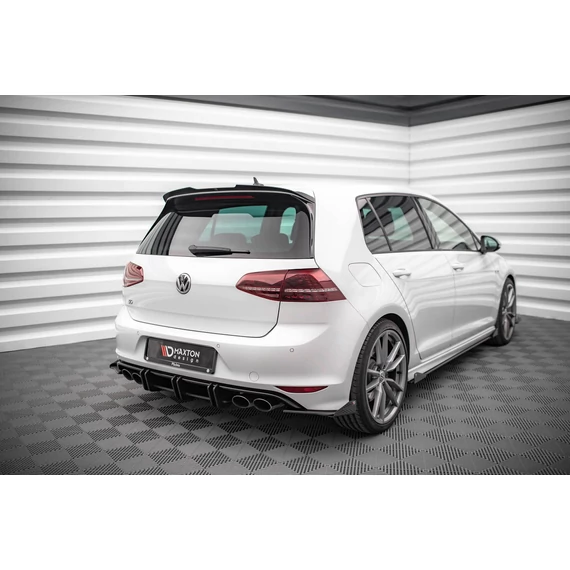 Street Pro Hátsó Oldalsó Splitter + Flaps Volkswagen Golf R Mk7