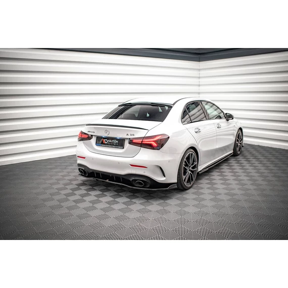 The extension of the rear window Mercedes A35 Sedan V177