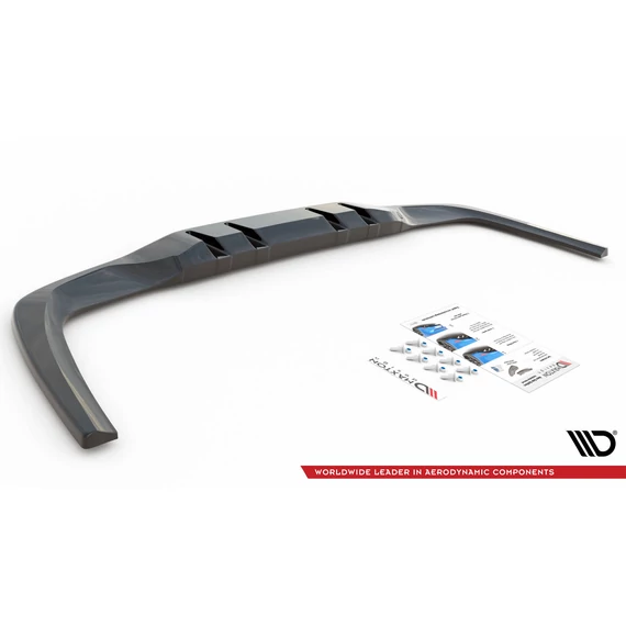 Központi Hátsó Splitter (with vertical bars) V.1 Mercedes A 35 AMG Sedan V177