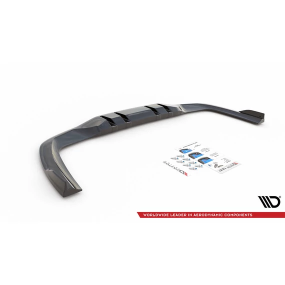 Központi Hátsó Splitter (with vertical bars) V.2 Mercedes A 35 AMG Sedan V177