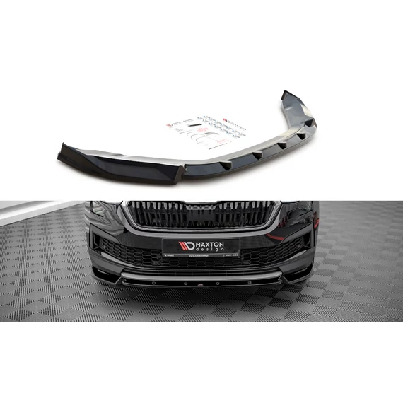 Első Splitter V.1 Skoda Kodiaq Mk1 Facelift