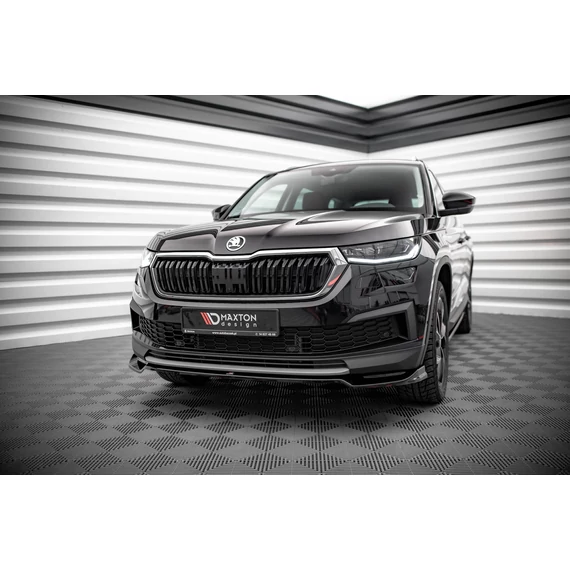 Első Splitter V.2 Skoda Kodiaq Mk1 Facelift