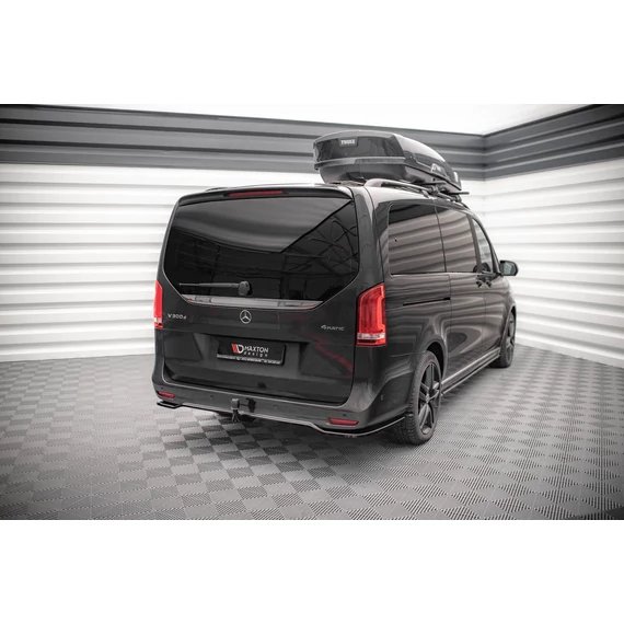 Központi Hátsó Splitter (with vertical bars) Mercedes-Benz V-Class AMG-Line W447 Facelift