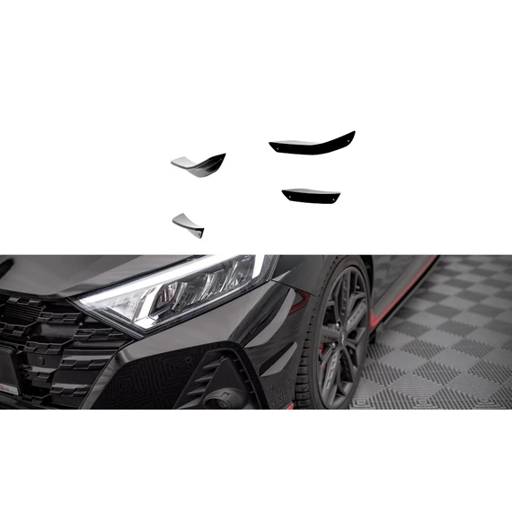Front Bumper Wings (Canards) Hyundai I20 N Mk3