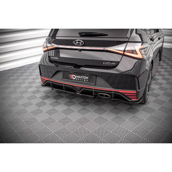 Központi Hátsó Splitter (with vertical bars) Hyundai I20 N Mk3