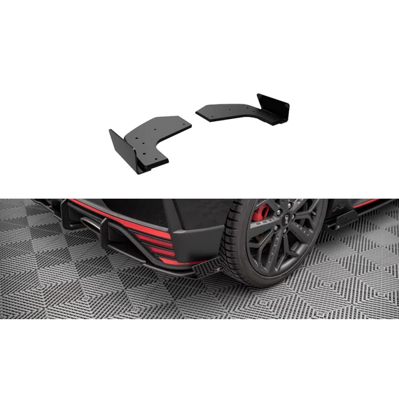 Street Pro Hátsó Oldalsó Splitter + Flaps Hyundai I20 N Mk3