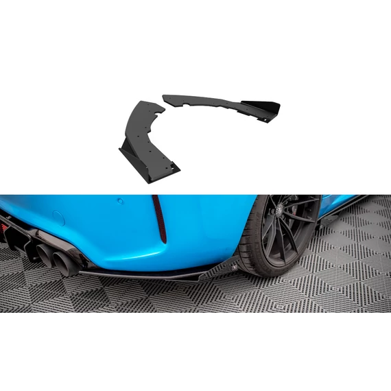 Street Pro Hátsó Oldalsó Splitter + Flaps BMW M2 F87