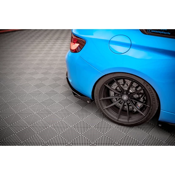 Street Pro Hátsó Oldalsó Splitter + Flaps BMW M2 F87