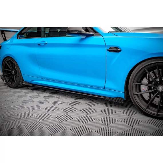 Street Pro Oldalsó szoknyák Diffúzorok + Flaps BMW M2 F87