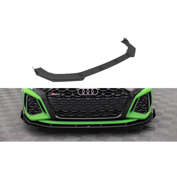 Street Pro Első Splitter V.1 + Flaps Audi RS3 8Y