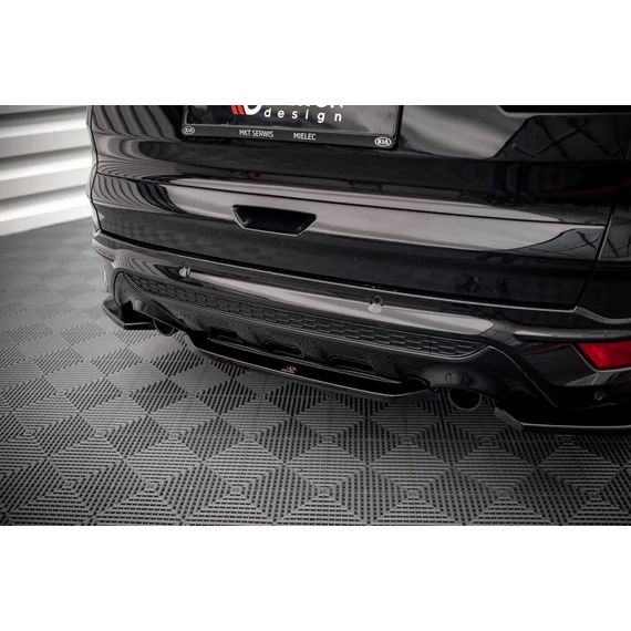 Központi Hátsó Splitter for Ford Escape ST-Line Mk3