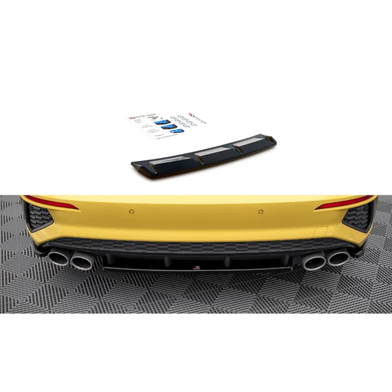 Központi Hátsó Splitter for Audi S3 Sedan 8Y