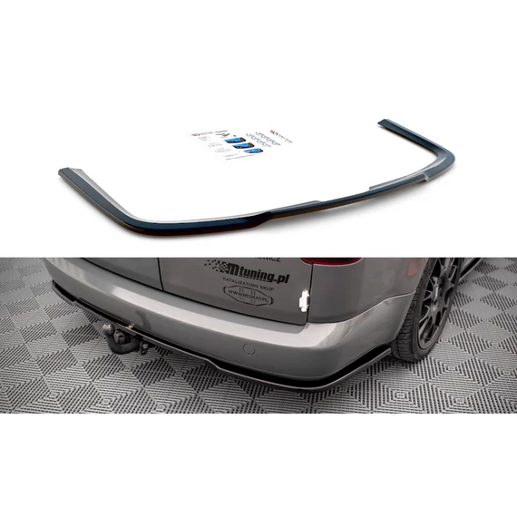 Központi Hátsó Splitter for Volkswagen Caddy Long Mk3 Facelift