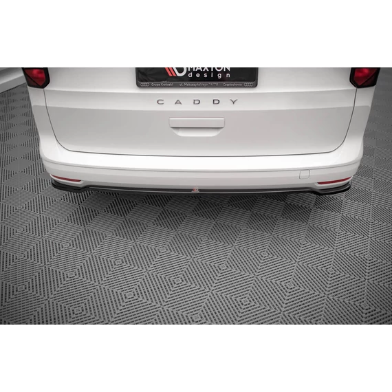 Központi Hátsó Splitter for Volkswagen Caddy Mk5