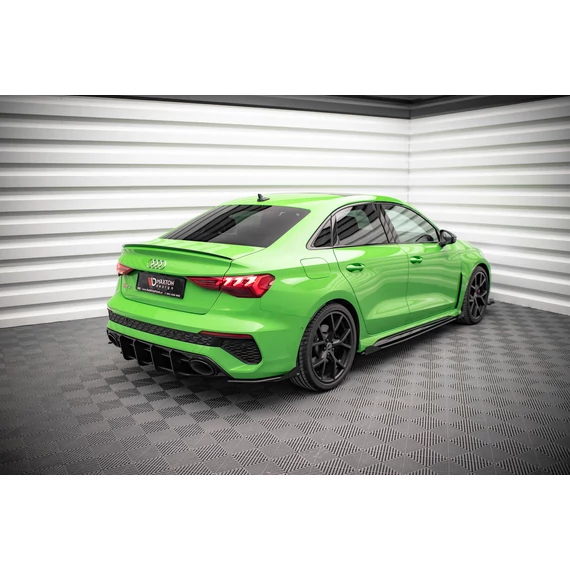 Street Pro Hátsó Oldalsó Splitter + Flaps Audi RS3 Sedan 8Y