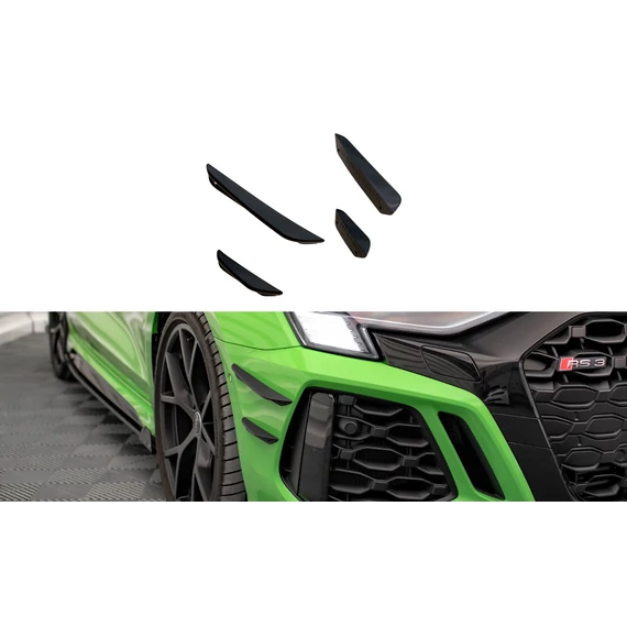 Front Bumper Wings (Canards) Audi RS3 8Y
