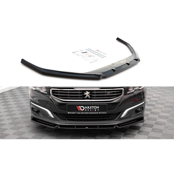 Első Splitter V.1 Peugeot 508 GT Mk1 Facelift