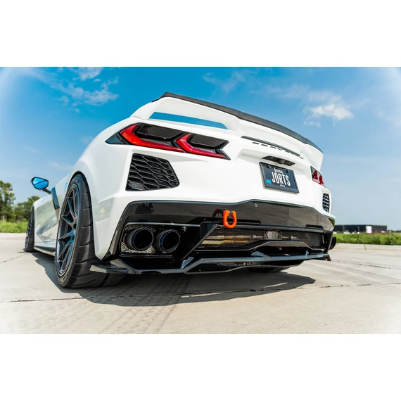 Központi Hátsó Splitter Chevrolet Corvette C8