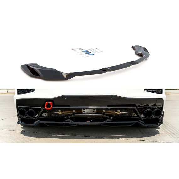 Központi Hátsó Splitter Chevrolet Corvette C8