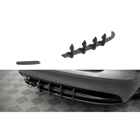 Street Pro Rear Diffuser Jaguar XF R-Sport Mk2