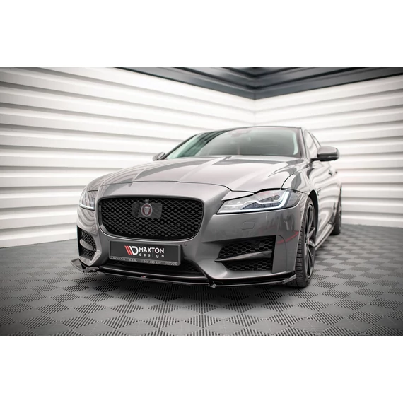 Első Splitter V.2 Jaguar XF R-Sport Mk2