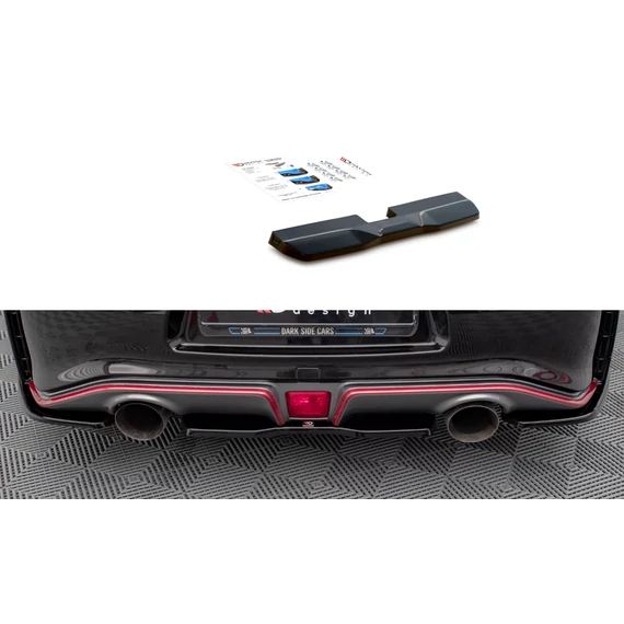Központi Hátsó Splitter for Nissan 370Z Nismo Facelift