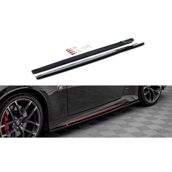 Oldalsó szoknyák Diffúzorok V.2 Nissan 370Z Nismo Facelift