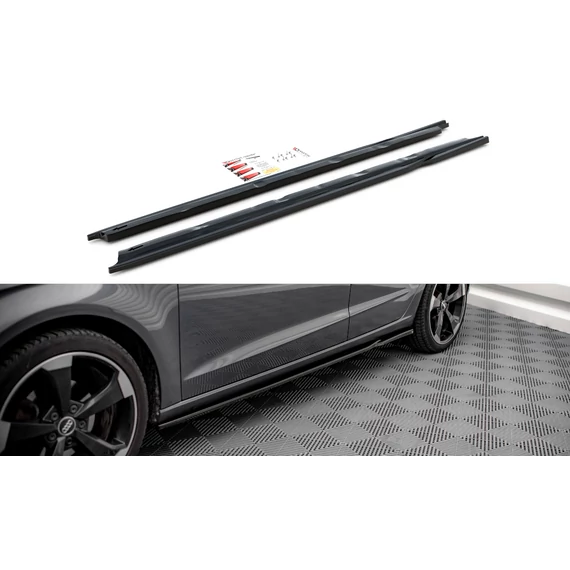 Oldalsó szoknyák Diffúzorok Audi A3 Sportback 8V
